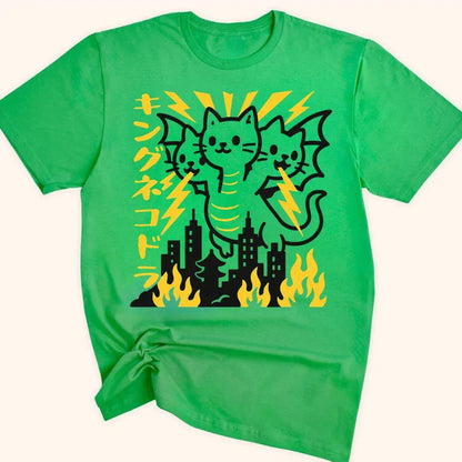 King Nekodorah Everyday Softstyle Tee Irish Green / S 22137736320173384722 T-Shirt