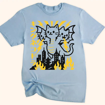 King Nekodorah Everyday Softstyle Tee Light Blue / S 32744141434562193707 T-Shirt