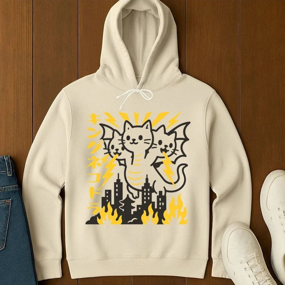 King Nekodorah Hoodie Ivory / S 22734082256837700410 Hoodie