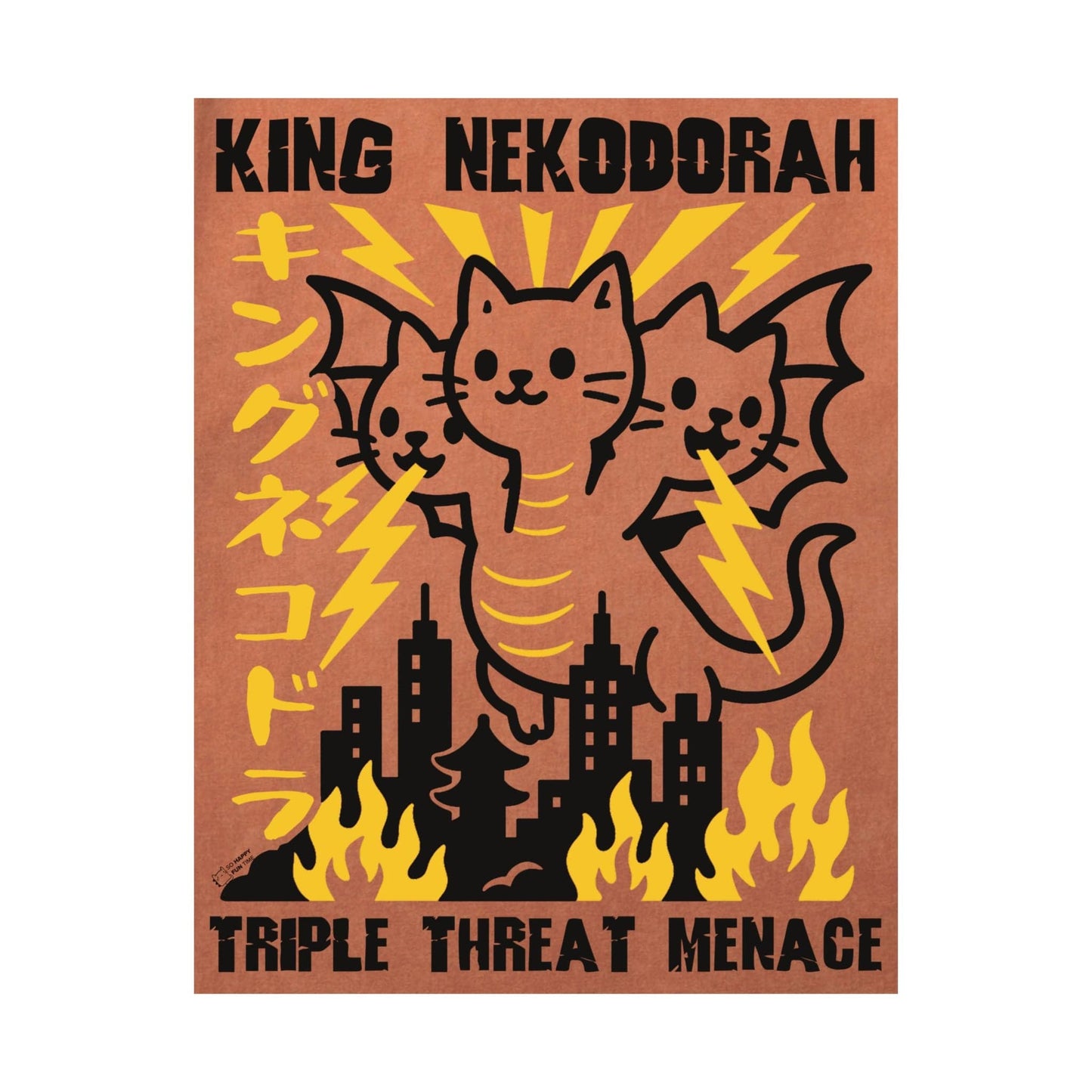 King Nekodorah Poster 11″ x 14″ / Matte 31487620207654728520 Poster