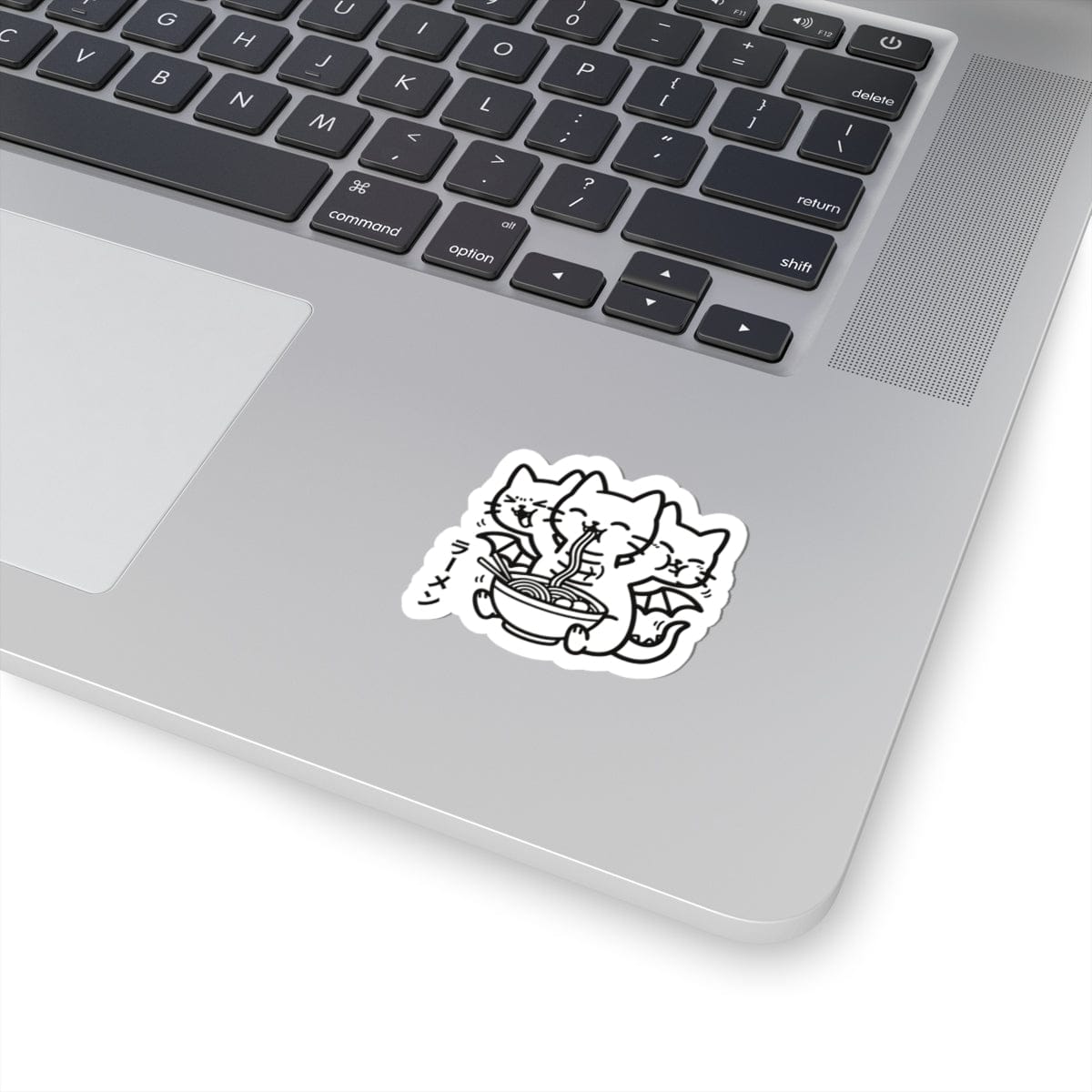 🍥 King Nekodorah Ramen Time — Mini Sticker (2"x2") 2" × 2" / White 22444092033732315033 Paper products