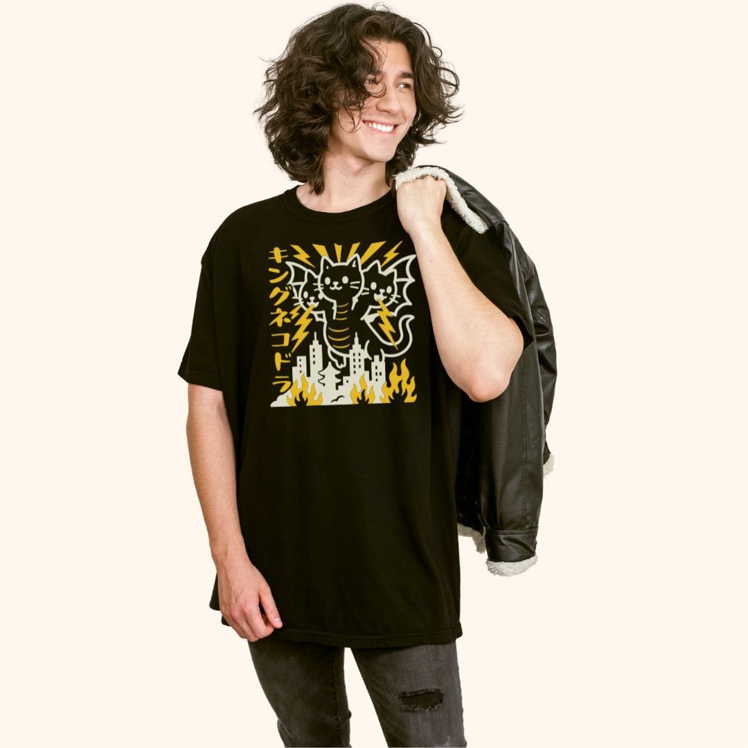 King Nekodorah T-Shirt – So Happy Fun Time
