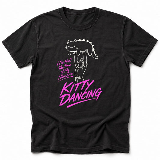 Kitty Dancing T-Shirt Black / S 20576768810728368904 T-Shirt