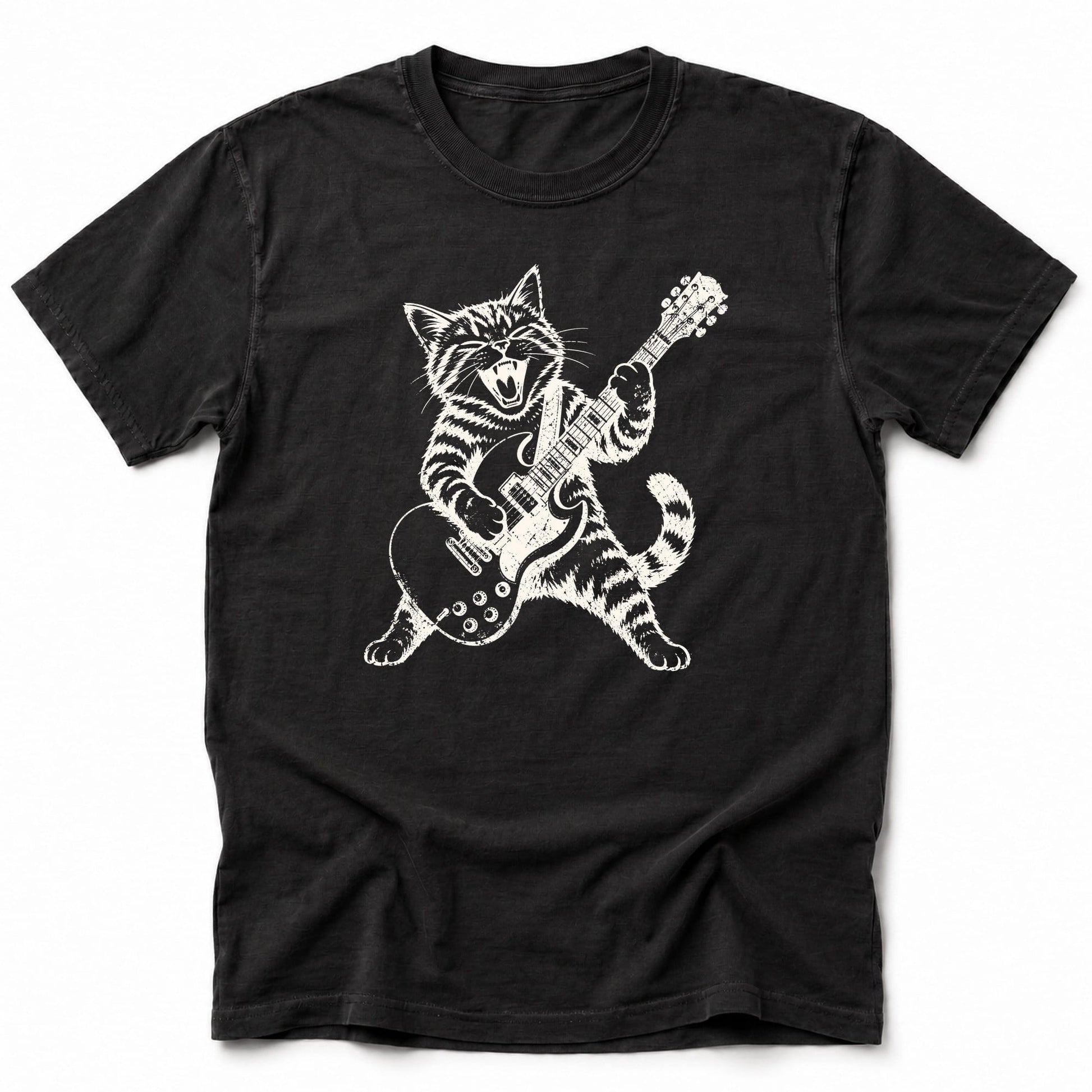 Kitty Rock T-Shirt Black / S 85555827288380086136 T-Shirt