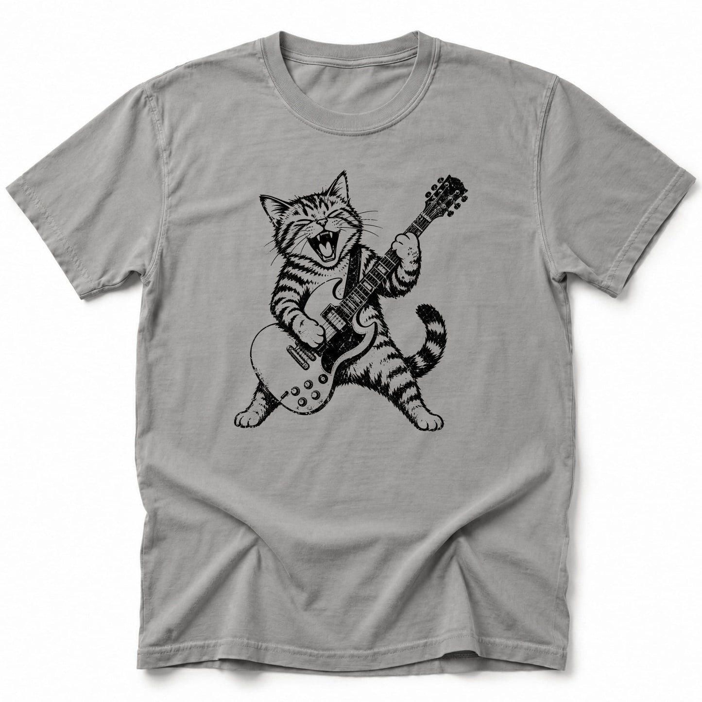 Kitty Rock T-Shirt Grey / S 61500320669251747889 T-Shirt