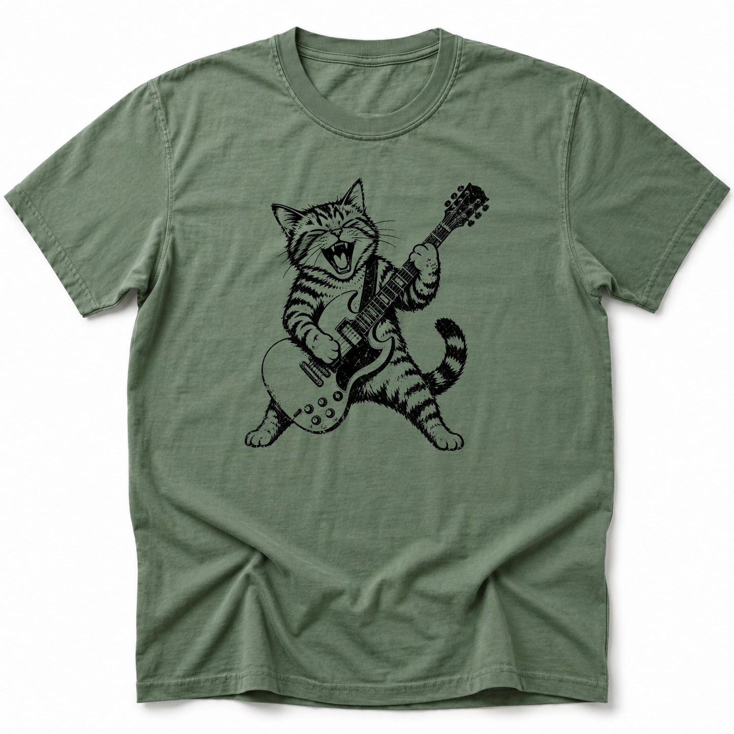 Kitty Rock T-Shirt Moss / S 30669856472679448590 T-Shirt