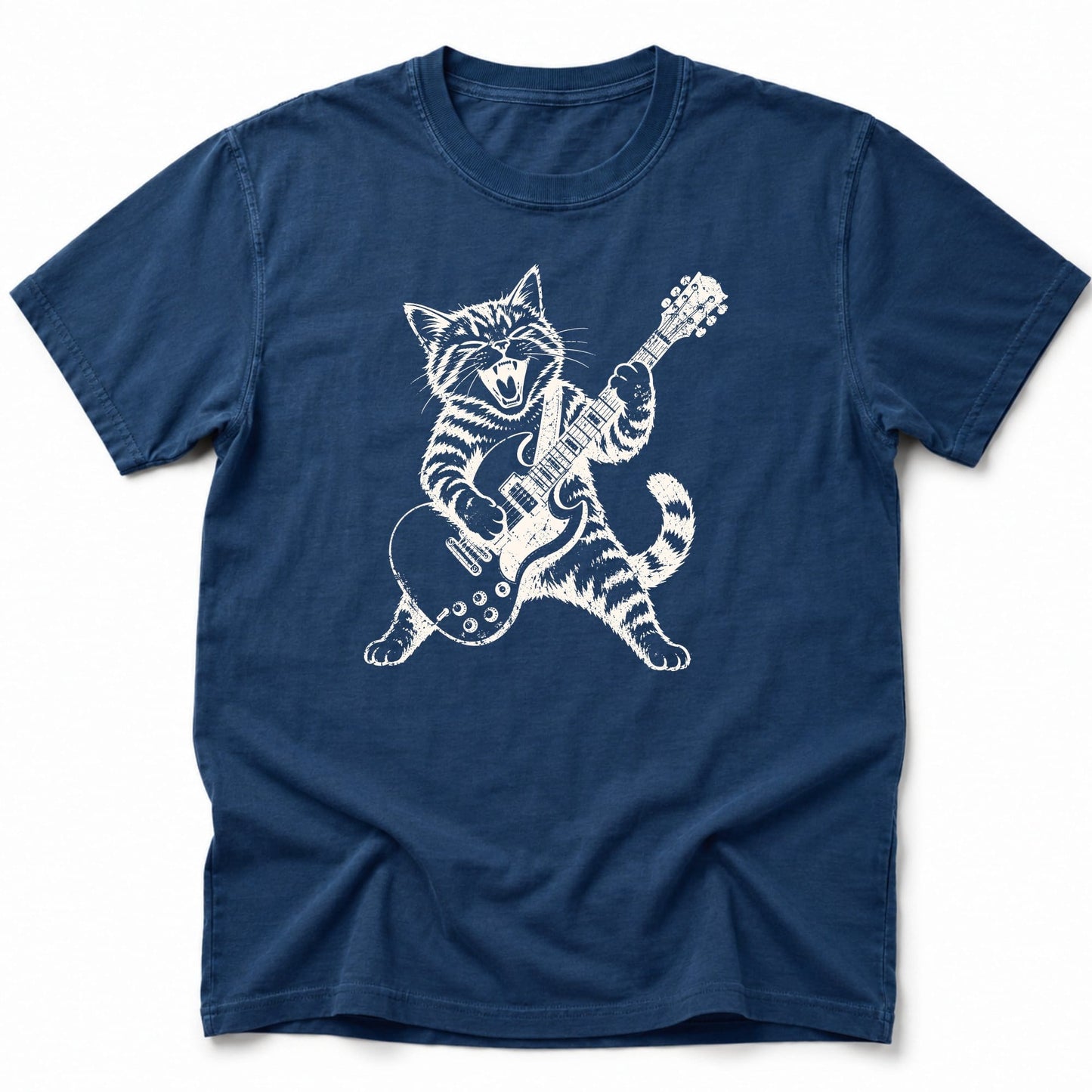 Kitty Rock T-Shirt Navy / S 11766668118665282755 T-Shirt