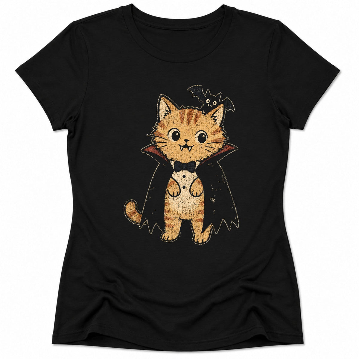 Kittycula Womens Tee Black / S 15457338443660347200 T-Shirt