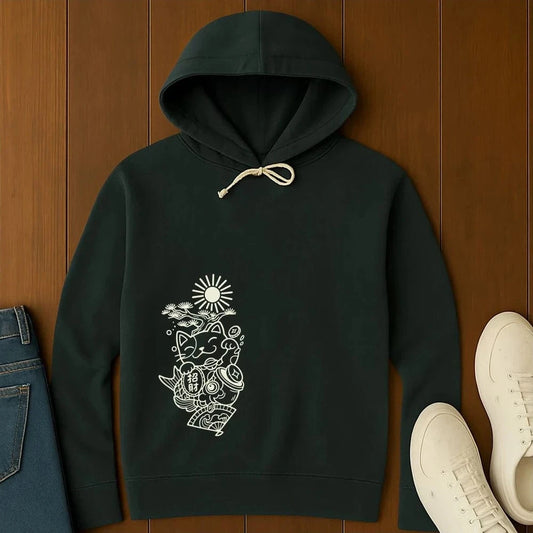 Koi And Fortune Hoodie Black / S 25318000270018747916 Hoodie