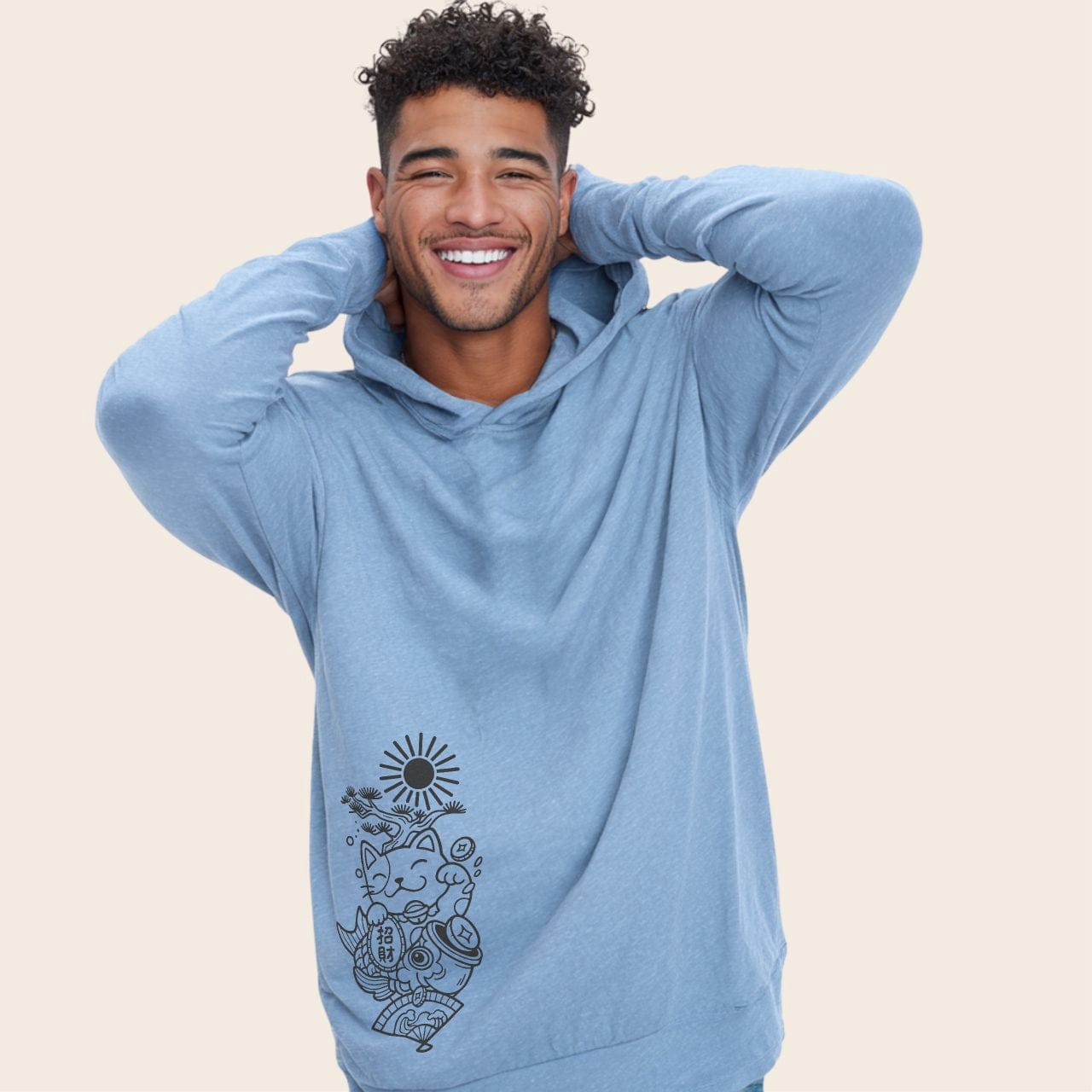 Koi And Fortune Hoodie Hoodie