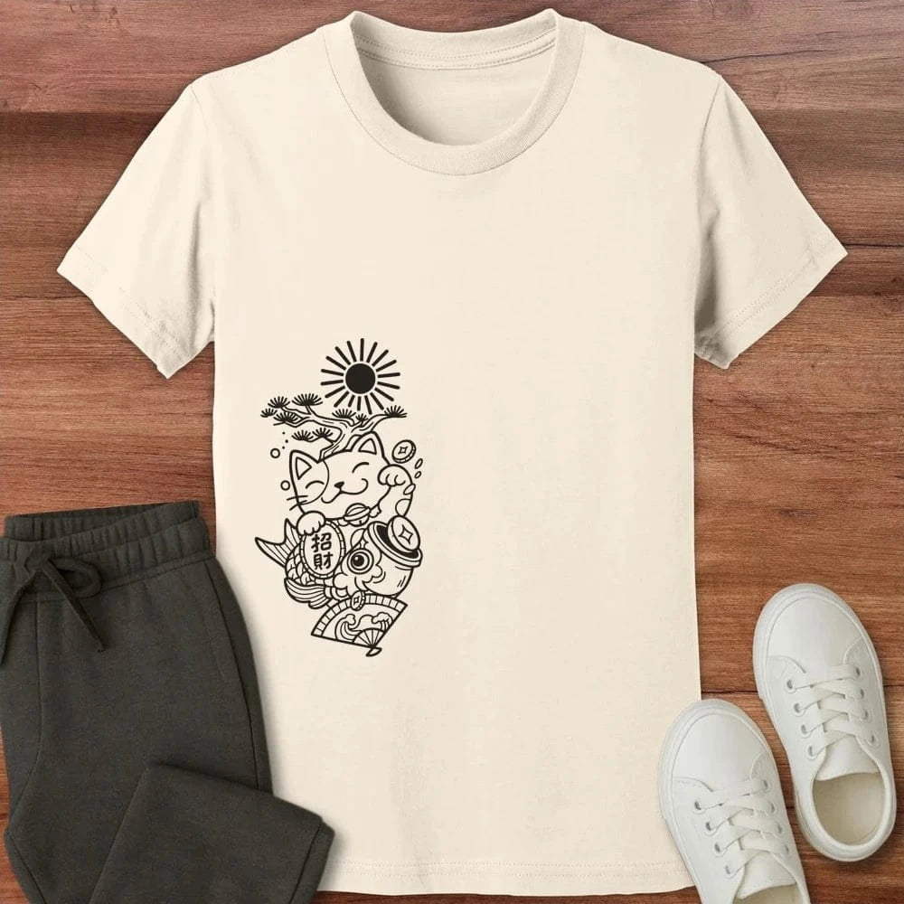 Koi And Fortune Kids Tee Natural / S 16612506826018007620 Kids clothes