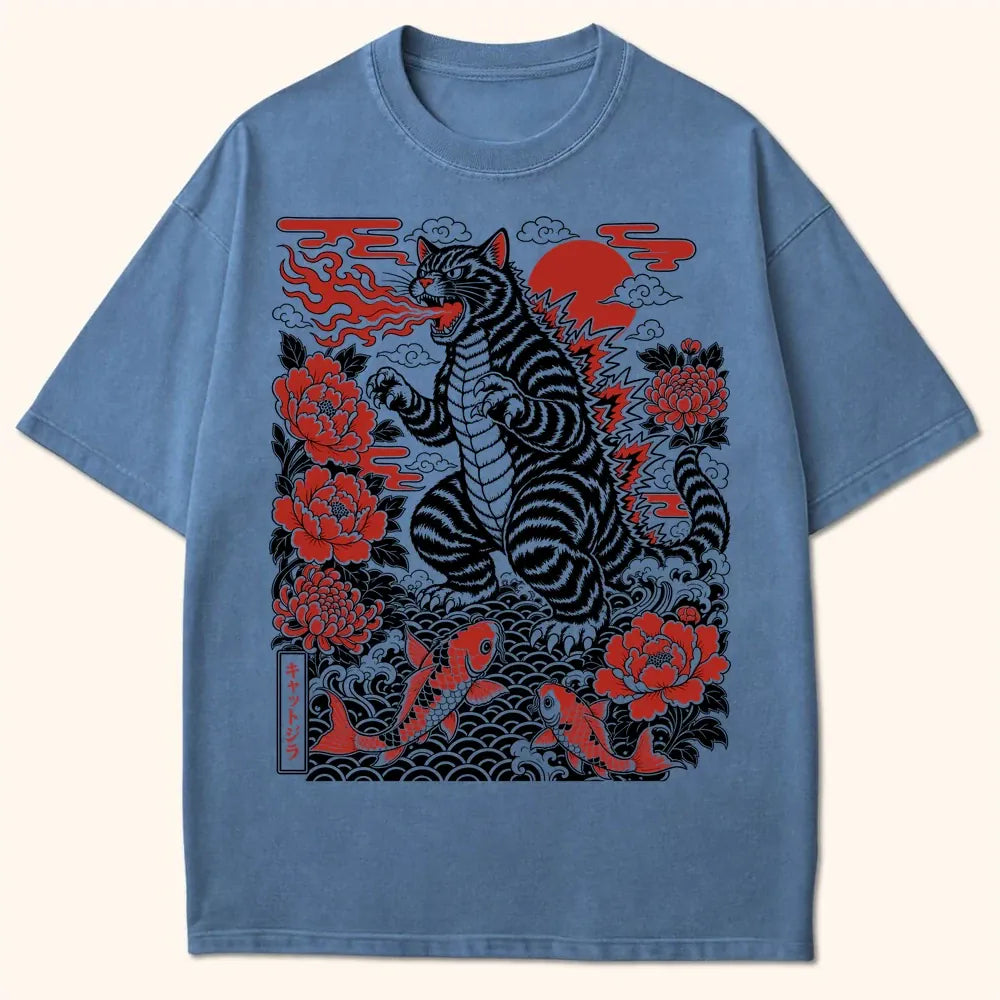 Koi Cataclysm T-Shirt Blue Jean / S 17831735953865758363 T-Shirt