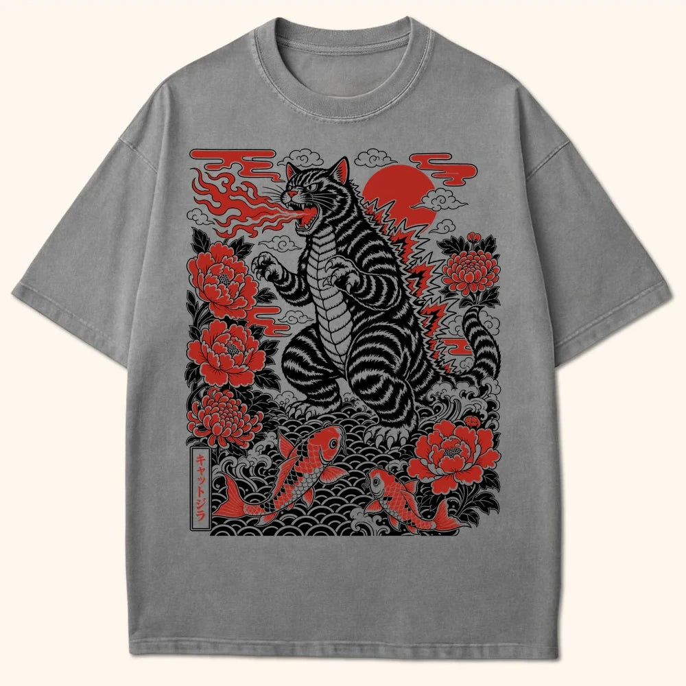 Koi Cataclysm T-Shirt Grey / S 43827908051070542313 T-Shirt