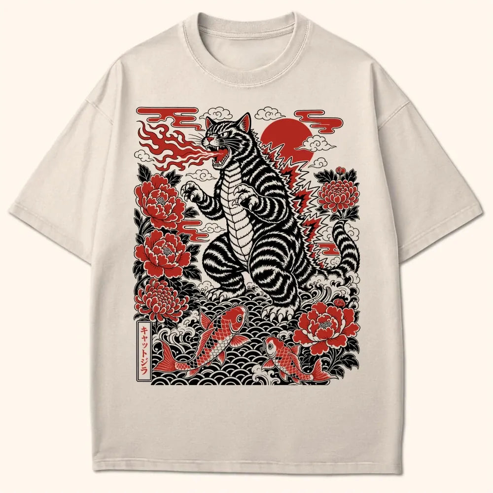 Koi Cataclysm T-Shirt Ivory / S 94117014573270721543 T-Shirt