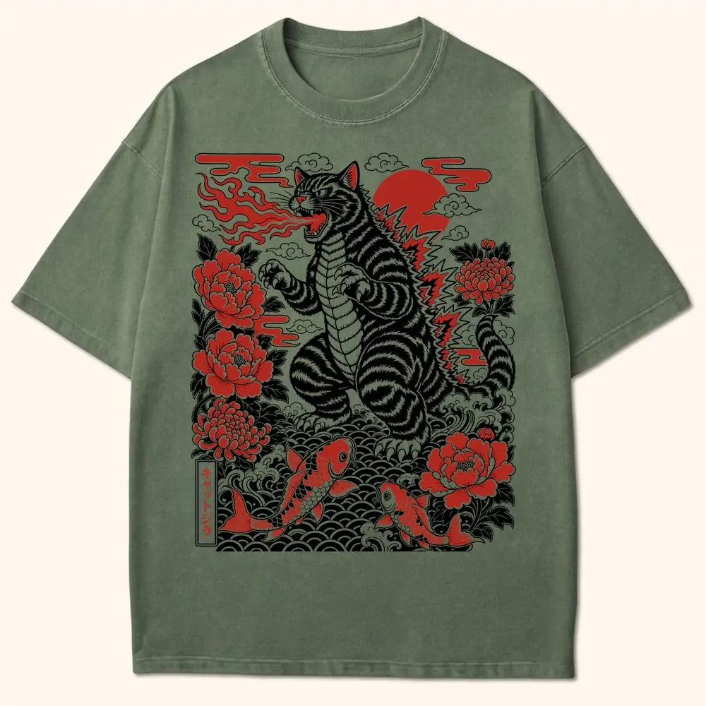 Koi Cataclysm T-Shirt Moss / S 18902226560105564892 T-Shirt