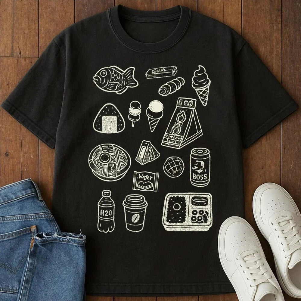 Konbini Dreams T-Shirt Black / S 20464824452576285562 T-Shirt