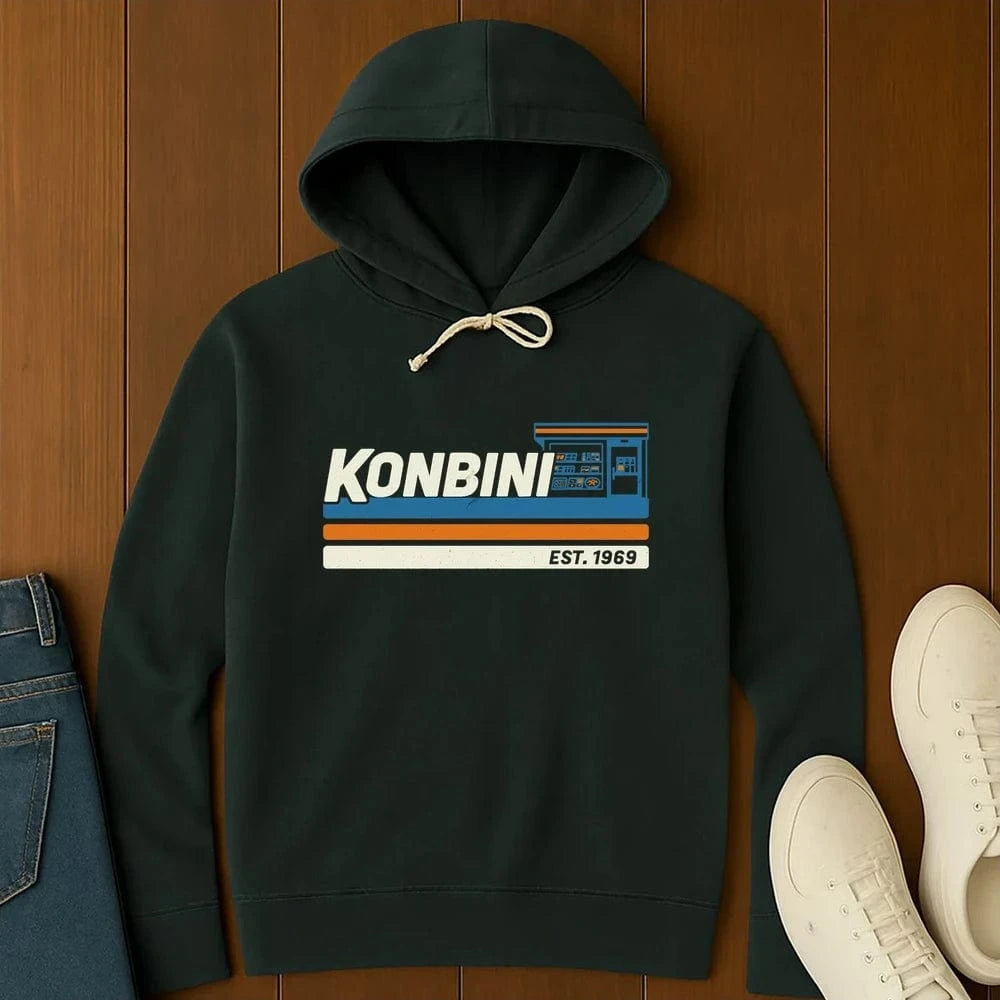 Konbini Est 1969 Hoodie Black / S 17711945219992213564 Hoodie
