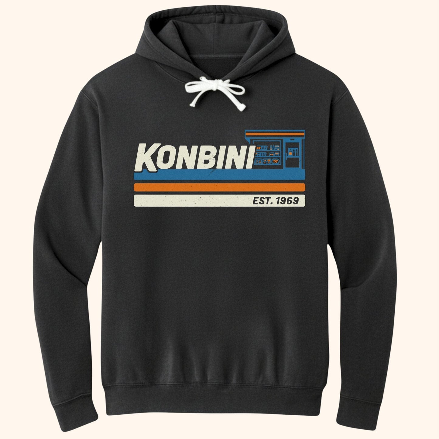 Konbini Est 1969 Hoodie Black / S 17711945219992213564 Hoodie