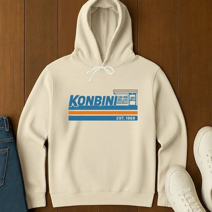Konbini Est 1969 Hoodie Ivory / S 28094960345998099721 Hoodie