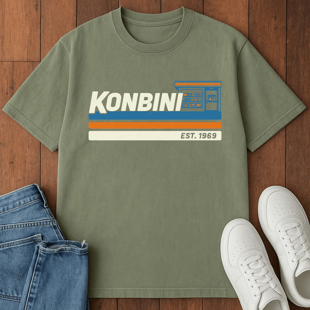 Konbini Est 1969 T-Shirt Moss / S 18071297885201161352 T-Shirt