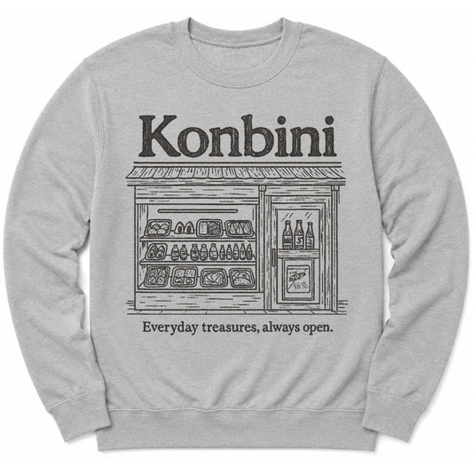 Konbini Store Sweatshirt Sport Grey / S 14357484664346368827 Sweatshirt