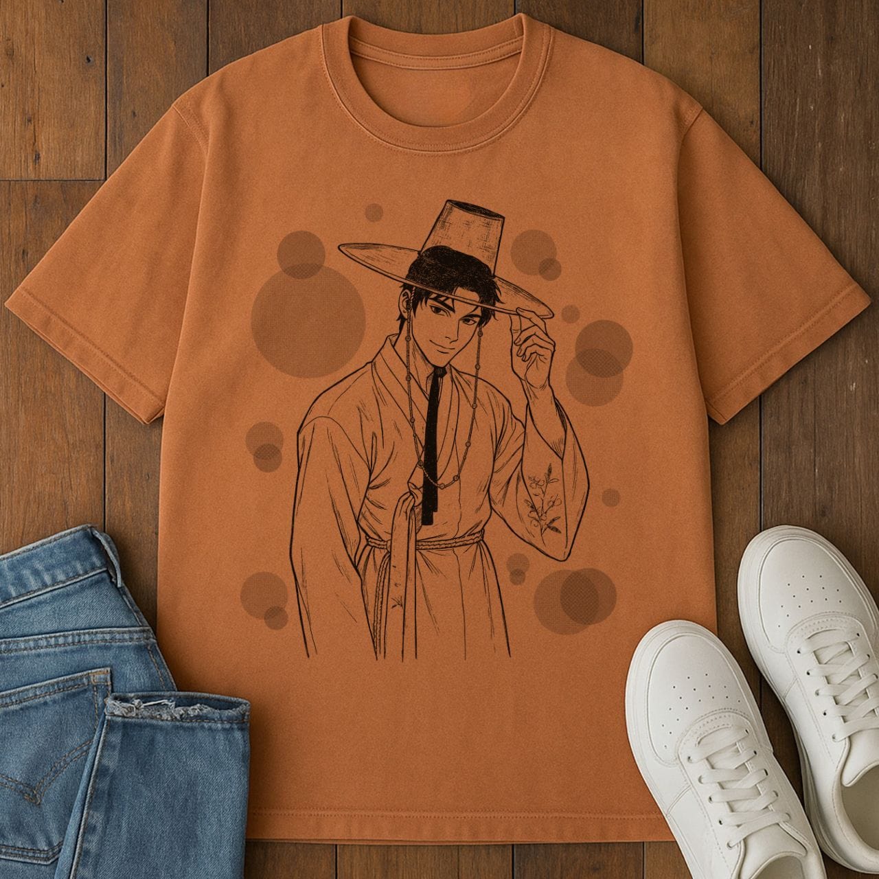 Korean Heartthrob T-Shirt Yam / S 32325824522066108636 T-Shirt