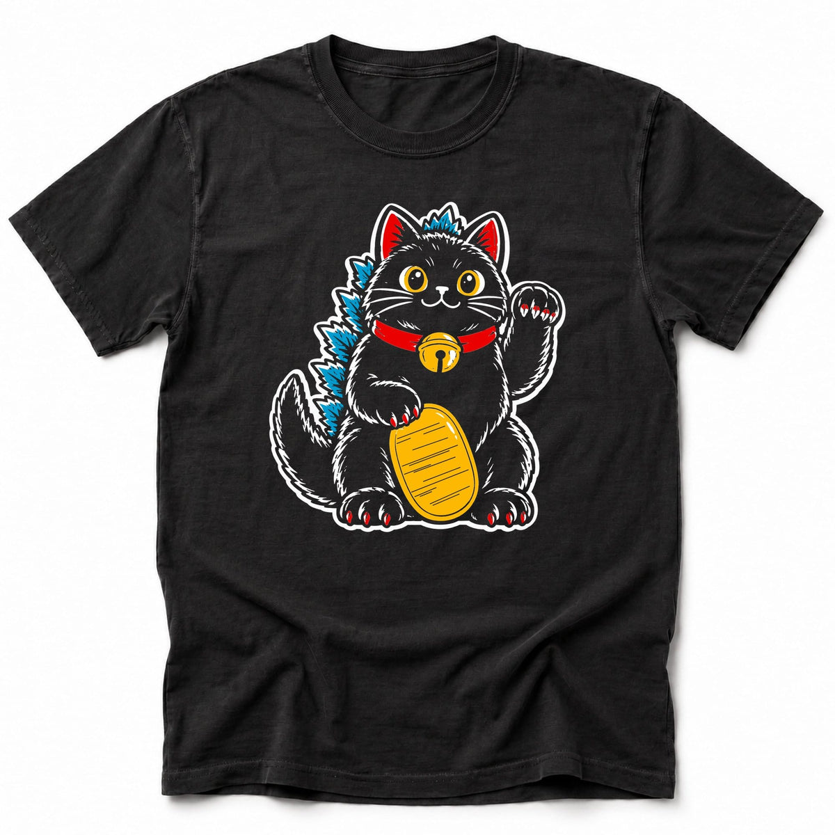 Kyattmaneki T-Shirt Black / S 29903125421677043602 T-Shirt