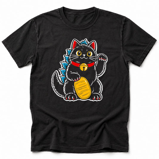 Kyattmaneki T-Shirt Black / S 29903125421677043602 T-Shirt