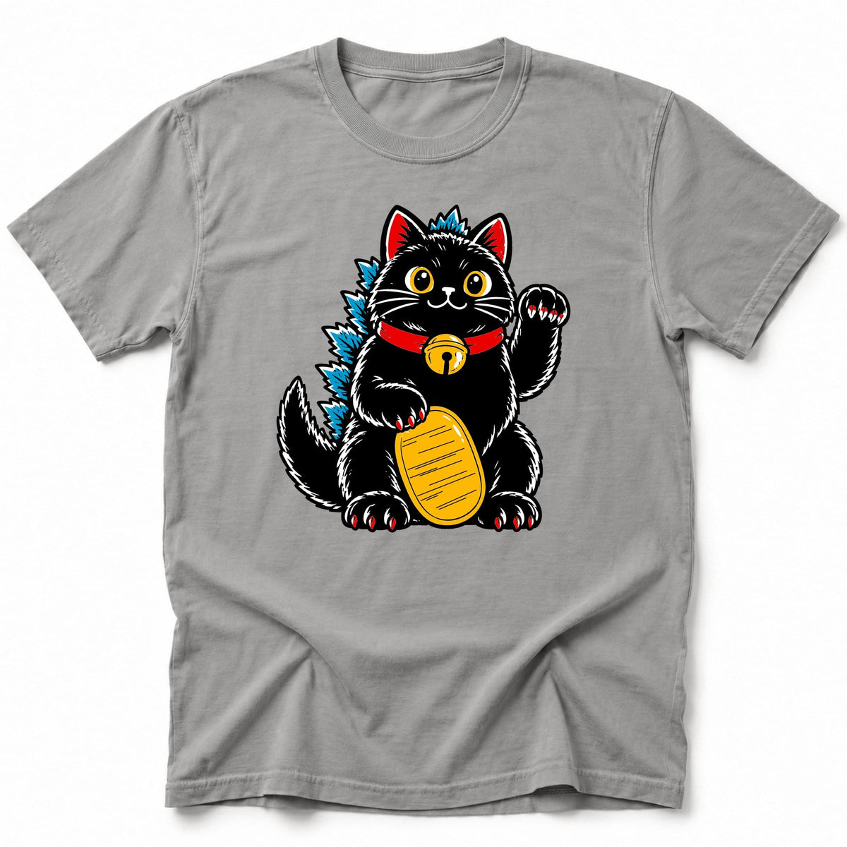 Kyattmaneki T-Shirt Grey / S 19106560022573123081 T-Shirt