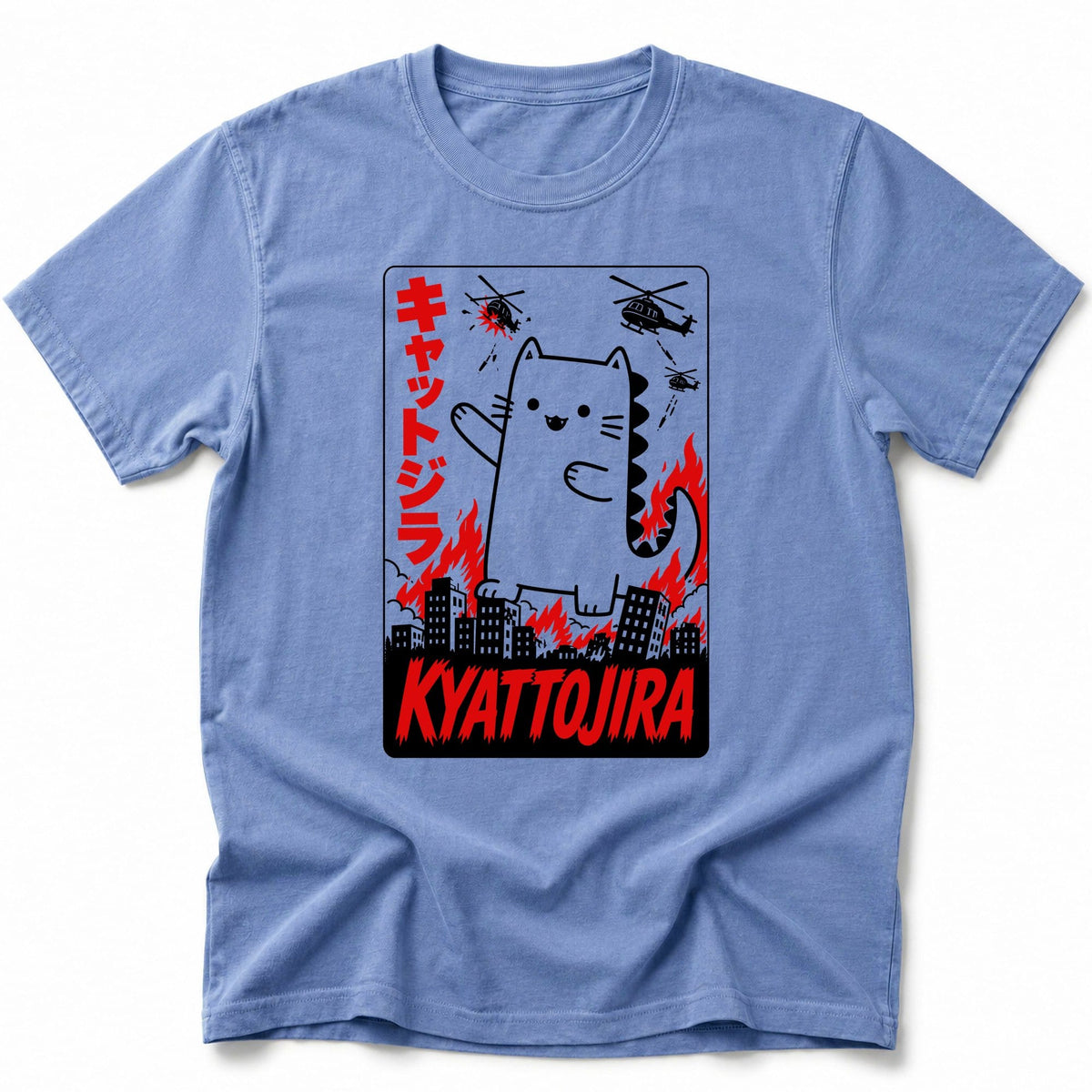 Kyatto Attack T-Shirt Blue Jean / S 25202899214138290468 T-Shirt