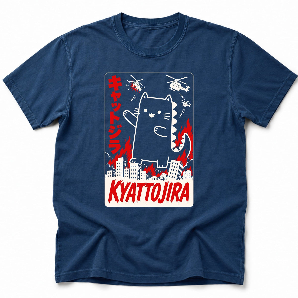 Kyatto Attack T-Shirt Navy / S 22662370852030931473 T-Shirt