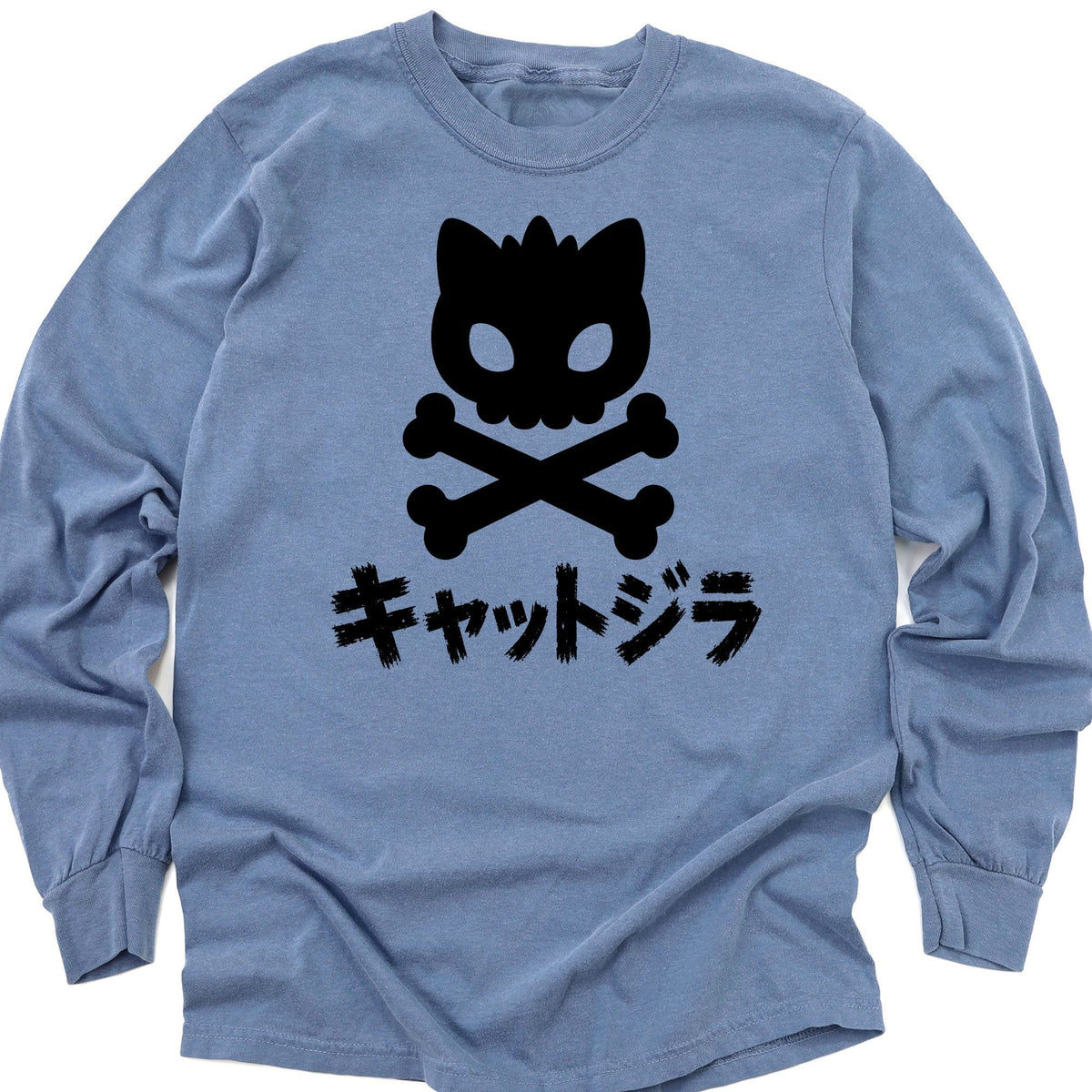Kyatto Danger Long Sleeve Blue Jean / M 23539370510255144462 Long-sleeve