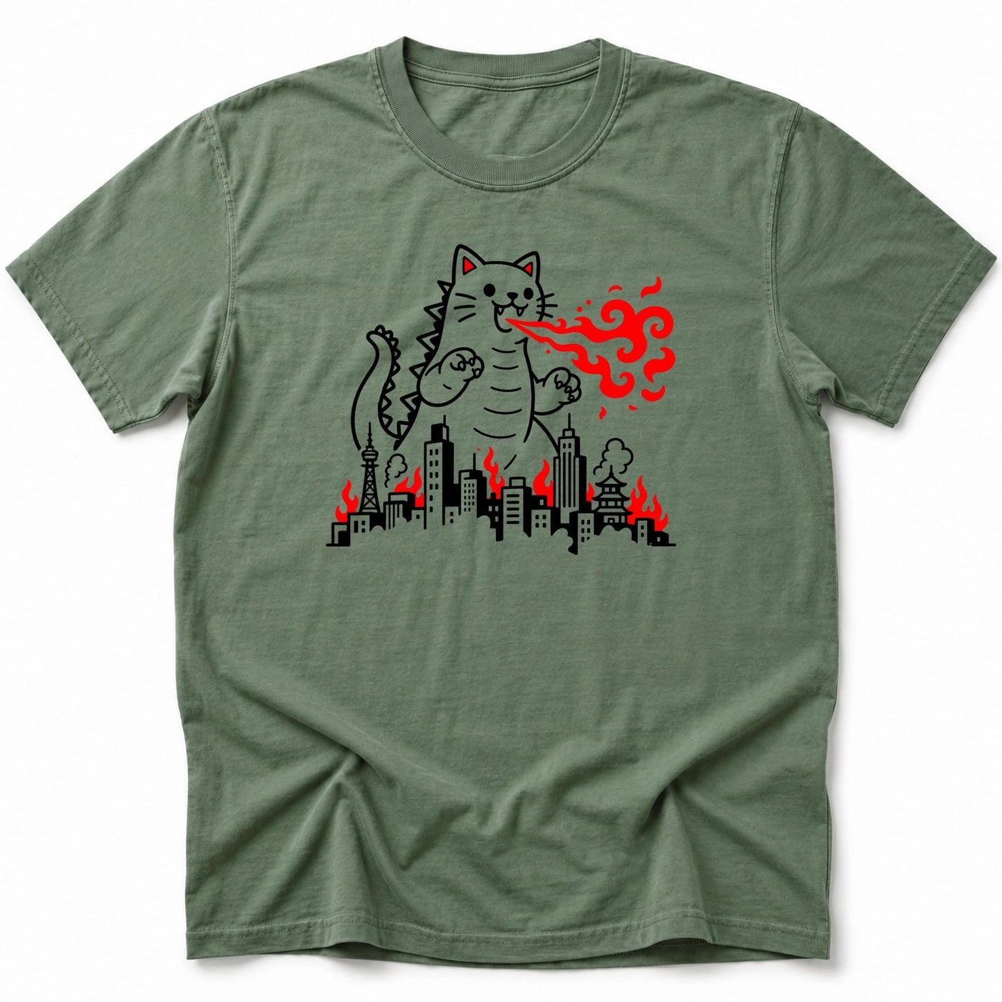 Kyatto Fire T-Shirt Moss / S 25893640455472654300 T-Shirt