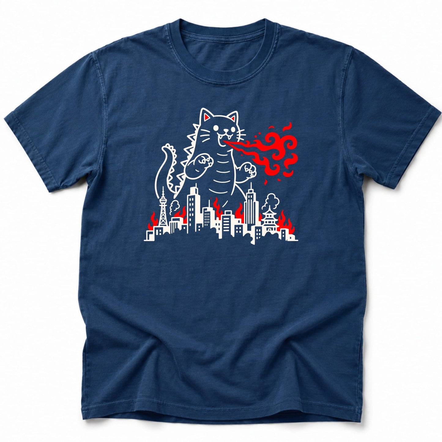 Kyatto Fire T-Shirt Navy / S 31321391148398956584 T-Shirt