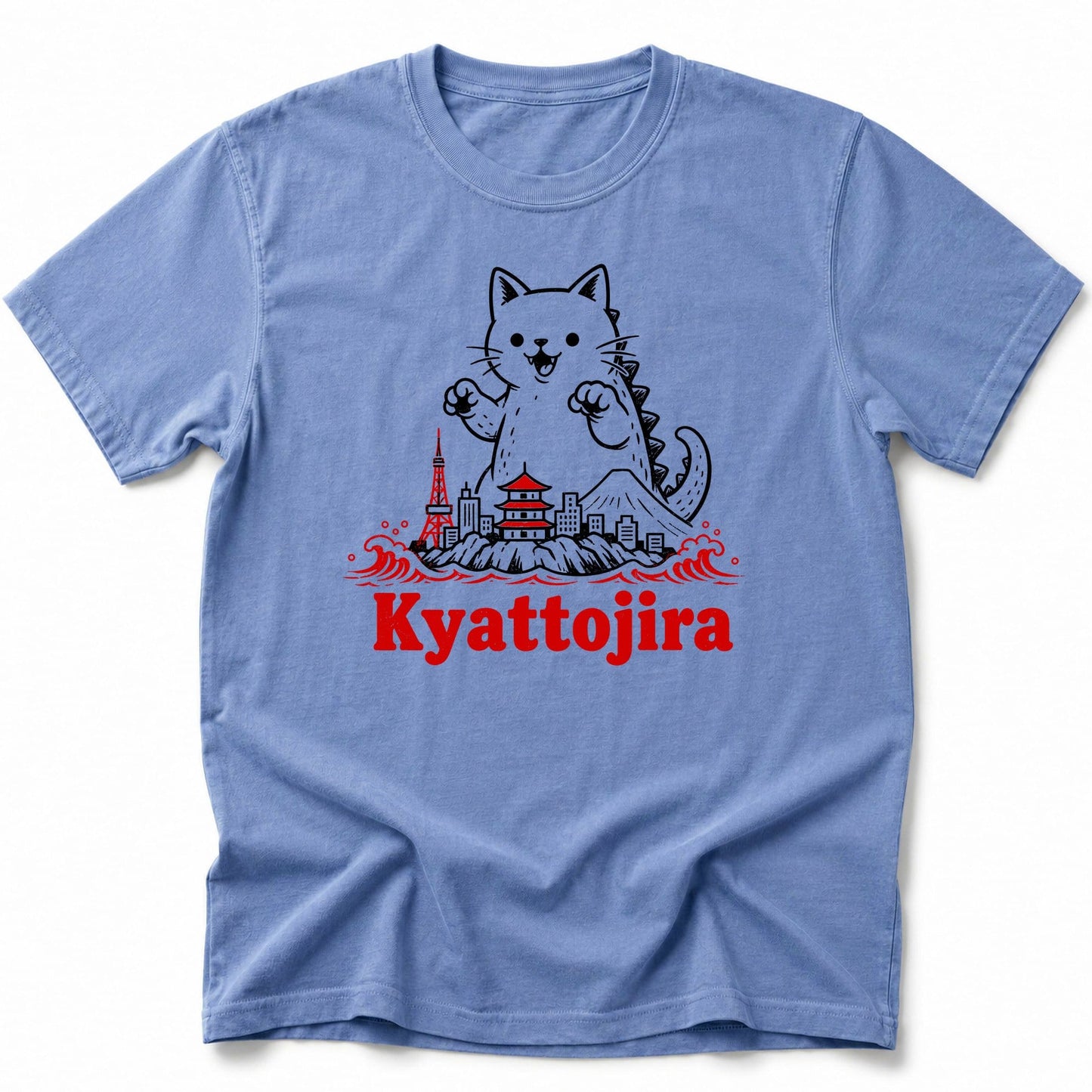 Kyatto Nippon T-Shirt Blue Jean / S 23954435549280451924 T-Shirt