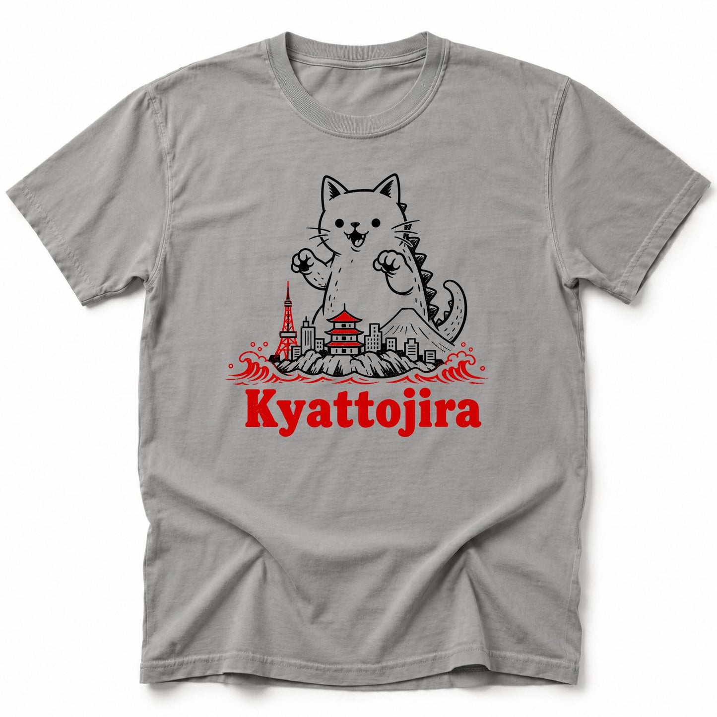 Kyatto Nippon T-Shirt Grey / S 54045176322894491534 T-Shirt