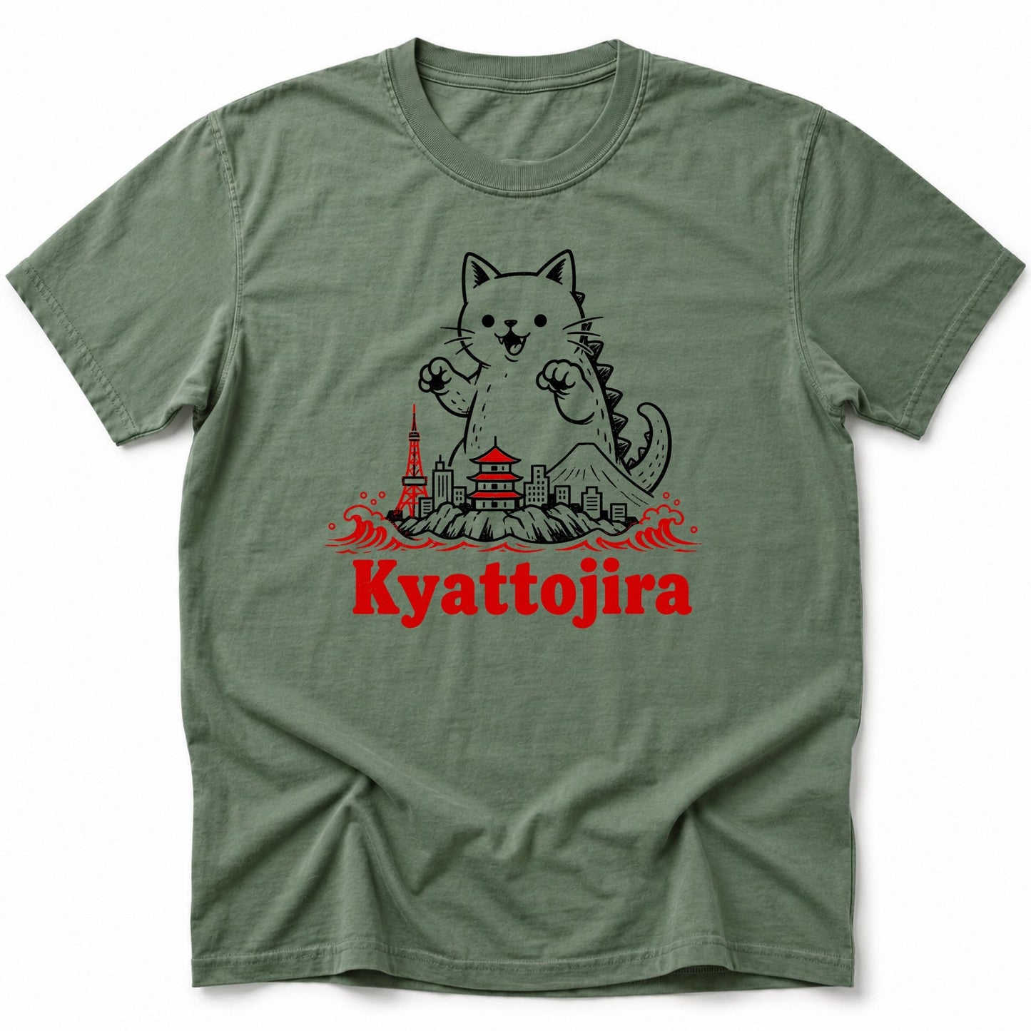 Kyatto Nippon T-Shirt Moss / S 19615418005466938974 T-Shirt