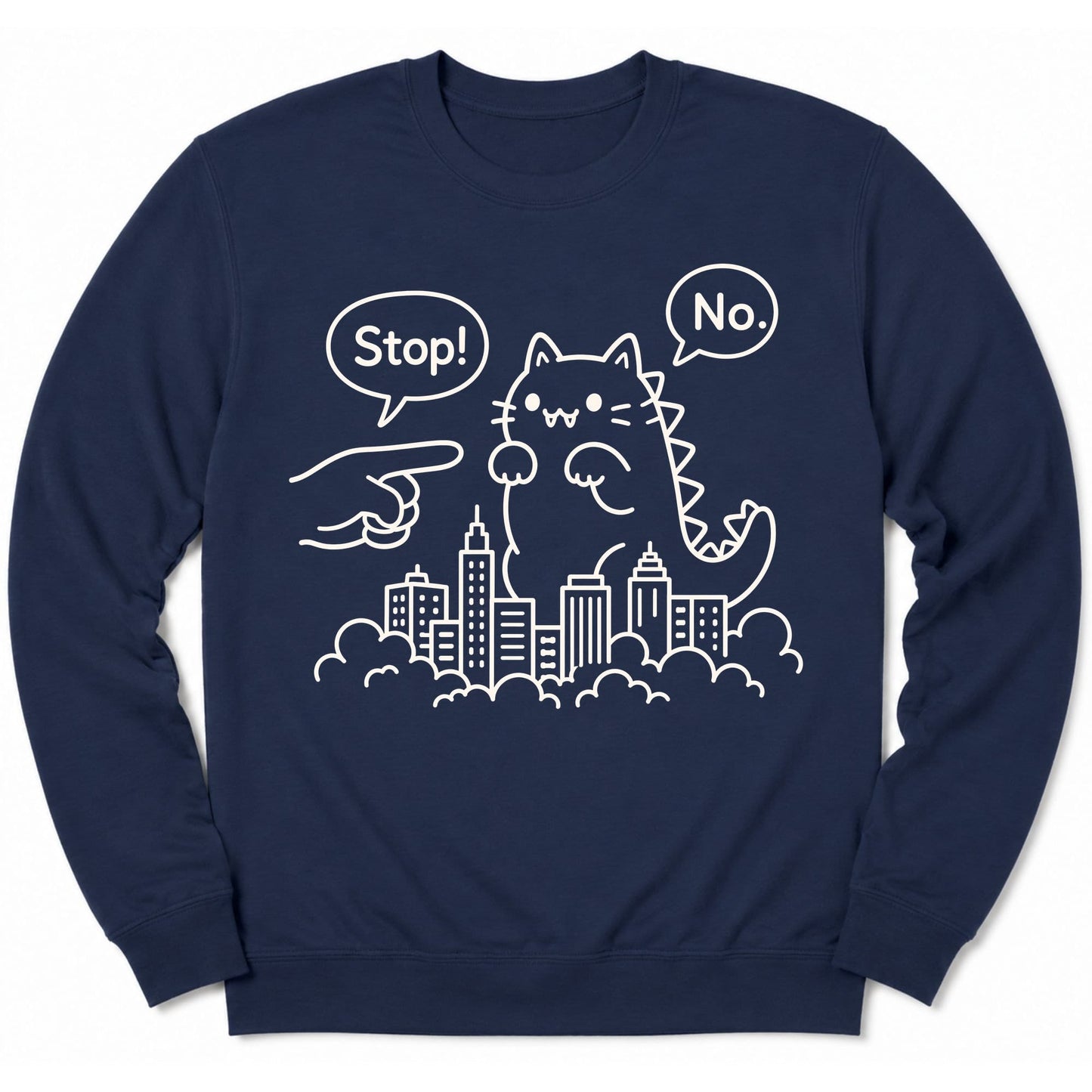 Kyatto No Sweatshirt S / Navy 20037554947406465381 Sweatshirt