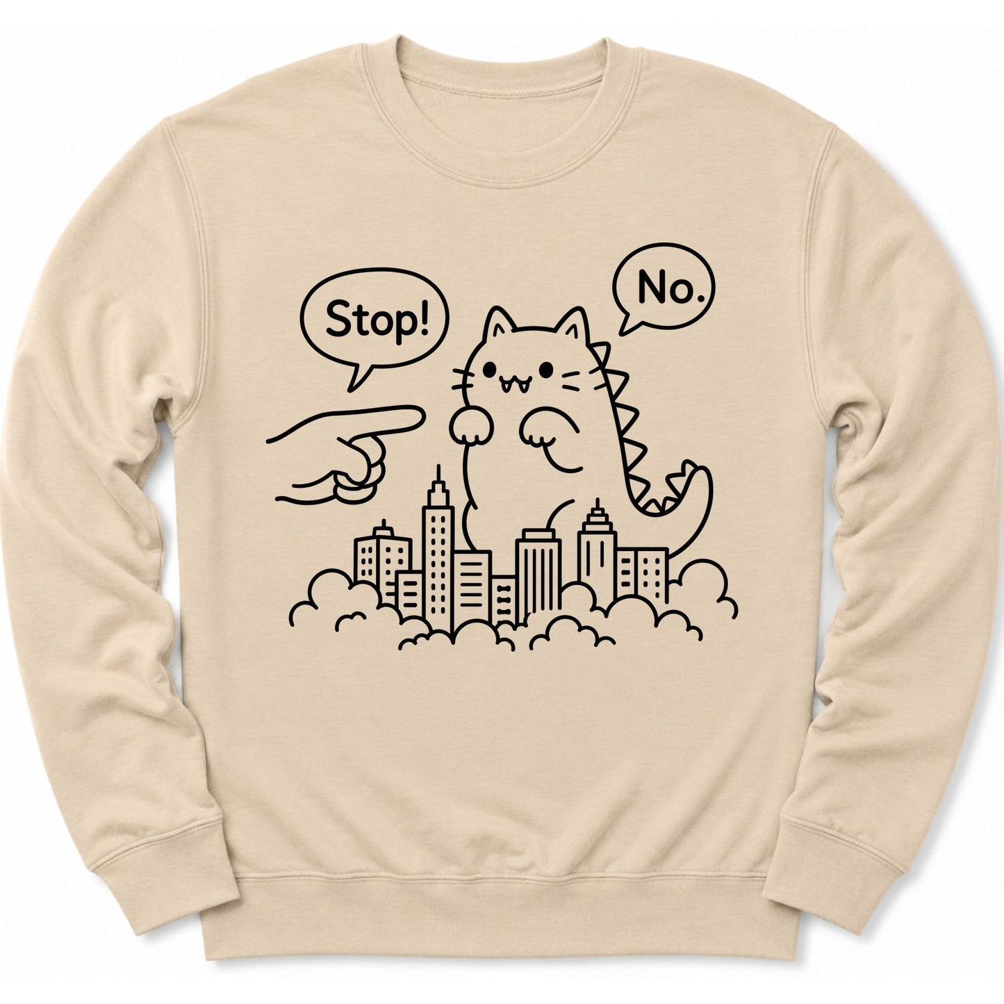 Kyatto No Sweatshirt S / Sand 85711764676206319787 Sweatshirt
