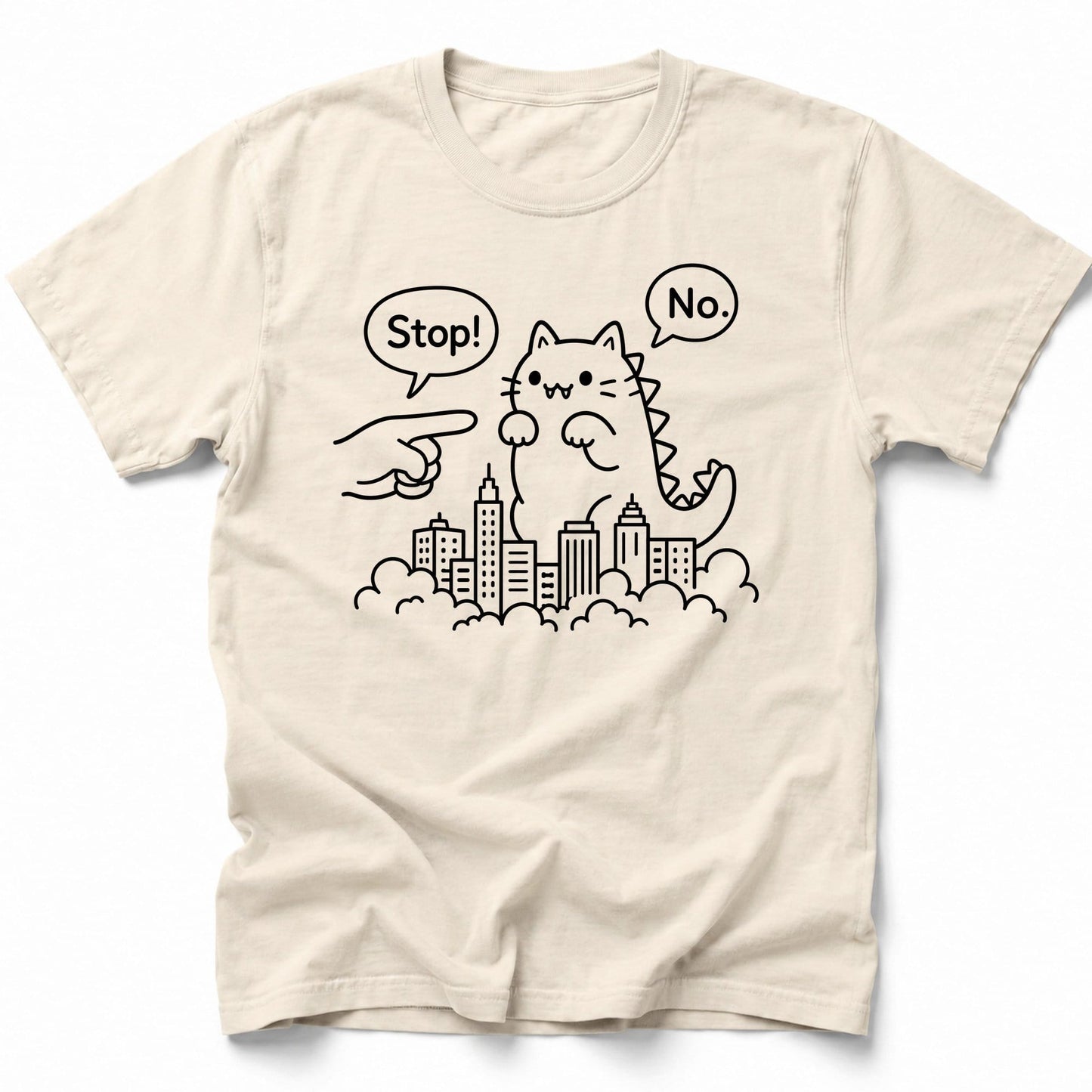 Kyatto No T-Shirt Ivory / S 20316654917989130337 T-Shirt