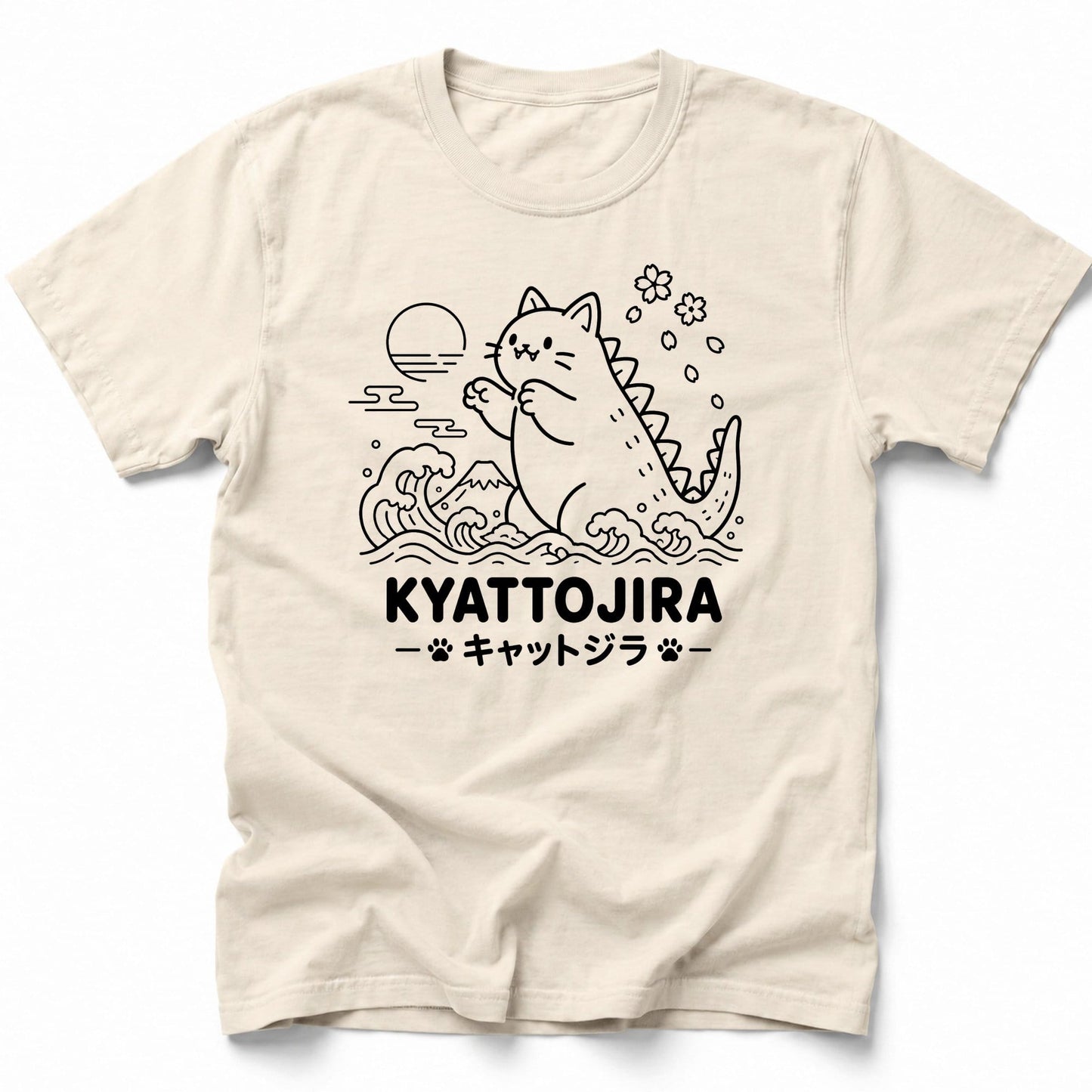 Kyatto Scene T-Shirt Ivory / S 15305666045310754849 T-Shirt