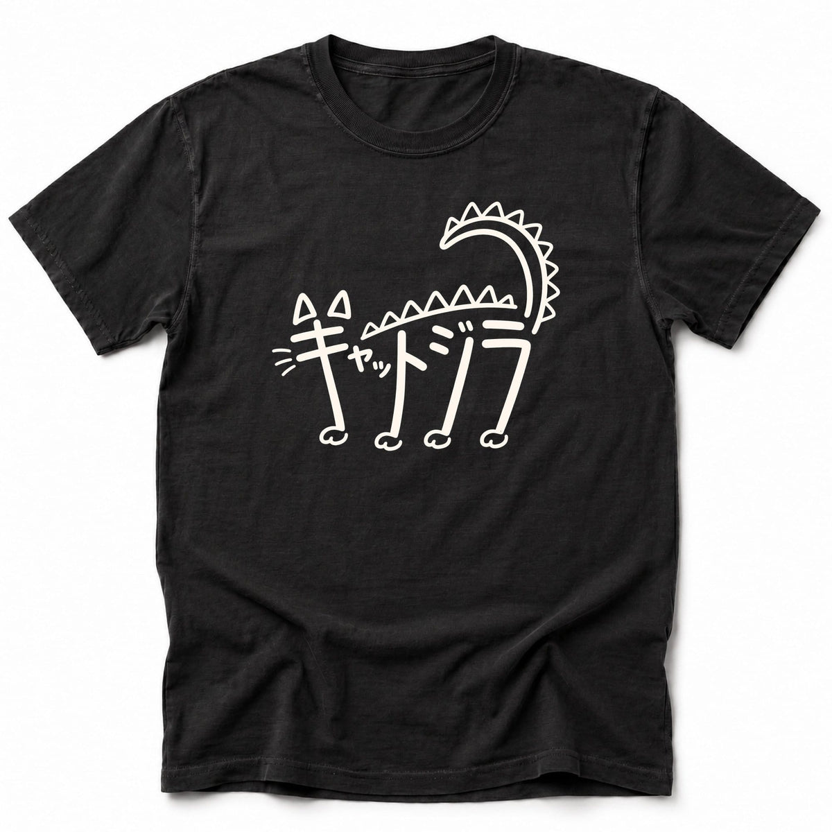 Kyatto Word T-Shirt Black / S 29193764508950396585 T-Shirt