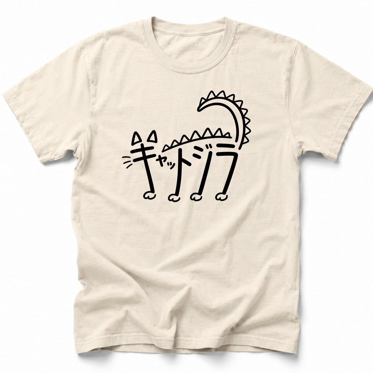 Kyatto Word T-Shirt Ivory / S 14641459104225226004 T-Shirt