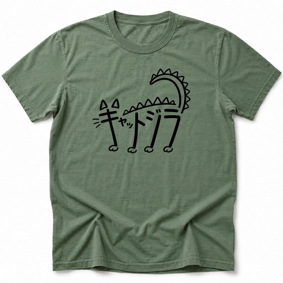 Kyatto Word T-Shirt Moss / S 31426500995589952577 T-Shirt