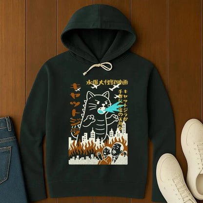 Kyattojira 1954 Hoodie Black / S 25050458517697864109 Hoodie