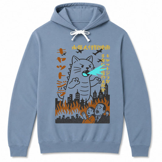 Kyattojira 1954 Hoodie Blue Jean / S 20159309509875906016 Hoodie