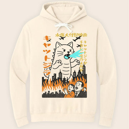 Kyattojira 1954 Hoodie Ivory / S 24478789045765715612 Hoodie