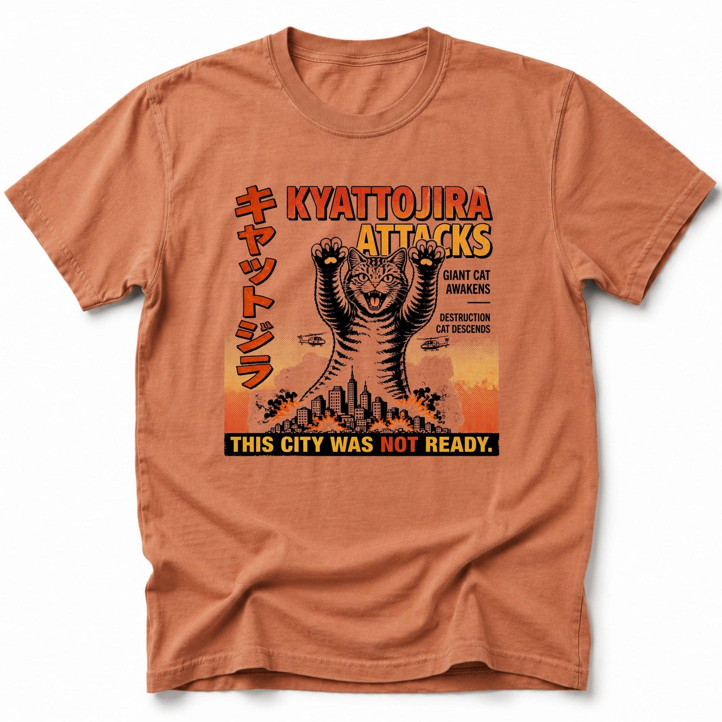 Kyattojira Arises T-Shirt Yam / S 18908819358069199858 T-Shirt