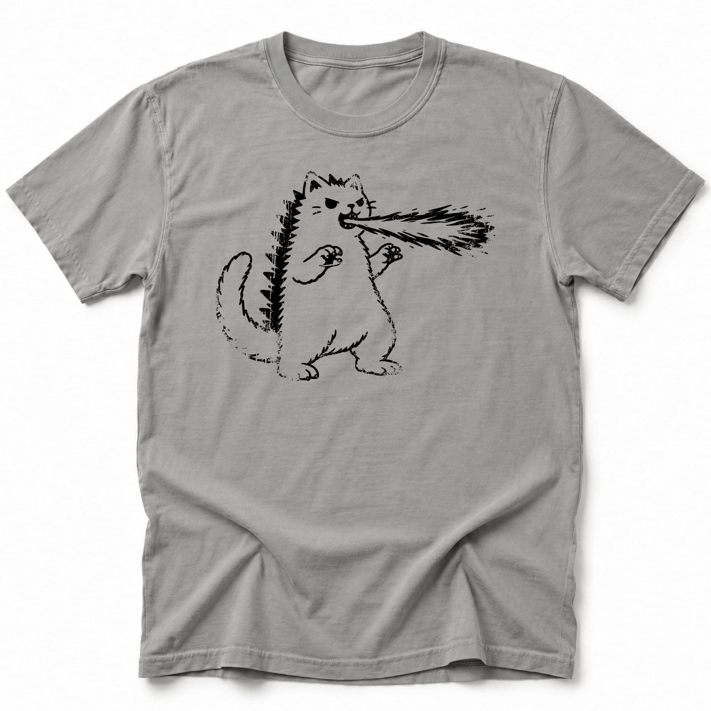 Kyattojira Beamu T-Shirt Grey / S 23457572432580833429 T-Shirt