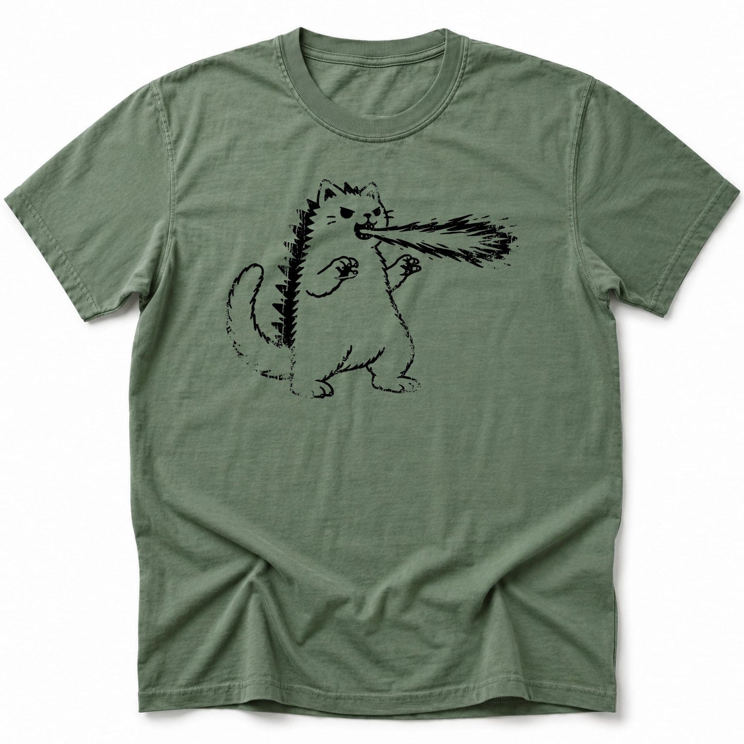 Kyattojira Beamu T-Shirt Moss / S 17696236156878295836 T-Shirt